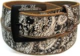 Silver Star Casting Company BANDANA Distressed Genuine Leather Belt (Size 38-32)