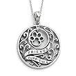 Sterling Silver Animal Friend Sentimental Expressions Necklace