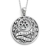 Sterling Silver Animal Friend Sentimental Expressions Necklace