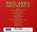 Paul Ankas Sings His Big 15