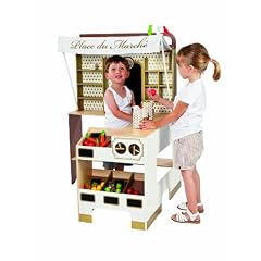 Janod 4506517 - Grosser Kaufladen mit 32 Accessories