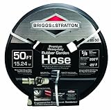UPC 859826000028 product image for Briggs and Stratton 8BS50 50-Foot Premium Heavy-Duty Rubber Garden Hose | upcitemdb.com