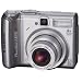 Canon PowerShot A570 IS Digital Camera With Image Stabilizer - Silver (7.1MP, 4x Optical Zoom) 2.5" LCD