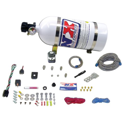 Where to buy Nitrous Express 21000 15 35 150 HP Dry EFI Single Nozzle System with 15 lbs Bottle