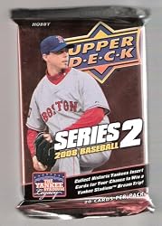2008 Upper Deck Series 2 Baseball 20 Card Hobby Pack