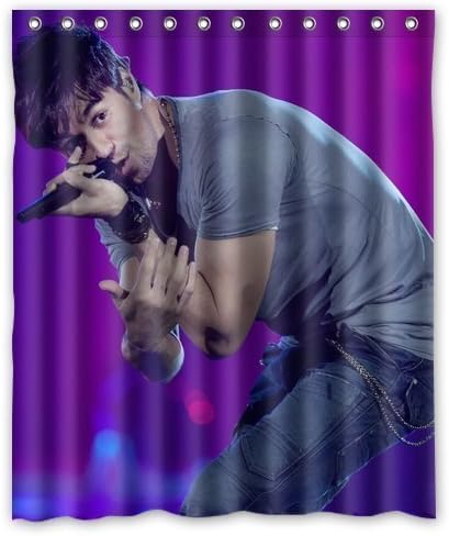 Lovelife Enrique Iglesias Singing In A Concert Custom Shower Curtain 66