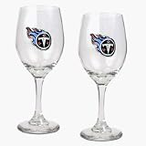Review Great American Products  / Tennessee Titans 2 Piece Wine Glass Set