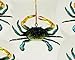 Chesapeake Bay Maryland Blue Crab Christmas Ornament Set of 5