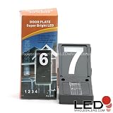 Solar House Numbers