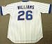 BILLY WILLIAMS Chicago Cubs Majestic Cooperstown THROWBACK Home Baseball Jersey, MEDIUM