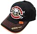 Capsmith SBADAS Bad Ass Biker Beer Baseball Cap with Visor Bottle Opener - Black/Oran...