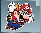 Raccoon Mario Cartoon vinyl decal sticker #1 from Super Mario Bros. 3