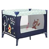 Disney Winnie The Pooh Travel Cot (Navy)