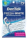 DenTek Fresh White Floss Pick, 75 Count