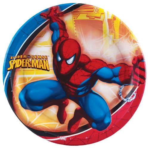 Spider Sense Dinner Plates (8) Party Supplies