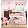 MOD BUTTERFLY 4 pc Crib Bedding Set