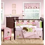 MOD BUTTERFLY 4 pc Crib Bedding Set