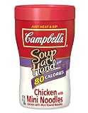 On Sale Campbell Soup At Hand Chicken with Mini Noodles, 10.75-Ounce Microwavable Cups (Pack of 8) by Campbell's