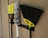 Premium Broom & Mop Rack