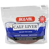 Skylark Individually Wrapped Calf Liver 4/4 oz Slices