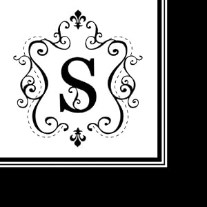 Monogram Luncheon Napkin - S
