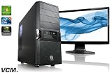 VCM Eurytos Desktop-PC (Intel Core i5 750 2.67GHz, 4GB RAM, 1TB HDD, Nvidia GTS250, DVD, Win 7 HP) mit 55,9 cm (22 Zoll) Monitor