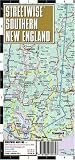 Streetwise Southern New England Map - Laminated Area Road Map of Southern New England - Folding pocket size travel map (Streetwise)