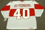 HENRIK ZETTERBERG Detroit Red Wings 1920's CCM Vintage Throwback Hockey Jersey