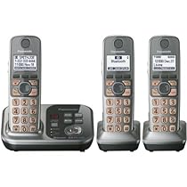 Big Sale Panasonic KX-TG7733S DECT 6.0 Link-to-Cell via Bluetooth Cordless Phone with Answering System, Silver, 3 Handsets