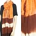 Lightweight Gauzy Tie Dye Striped Design Fashion Fringe Scarf / Sash / Wrap / Belt (Choose from 4 Colors)