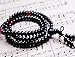 #1 UNIQUE GIFT GIVING IDEA Tibetan Buddhist Prayer Beads - Buddhist Beads - 108 Handcrafted, 6mm, Black Tibetan Prayer Beads - Mala Prayer Beads - Tibetan Jewelry