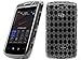 Cellet Clear Diamond Pattern Flexi Case For Blackberry 9550 Storm2 thumb