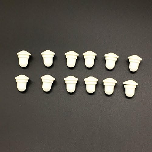 Mini Holders/Fasteners/Locks Keeping Corners of Duvets/Comforters/Blankets in Place, Preventing Bunching and Shifting (12 Locks No Key, White)