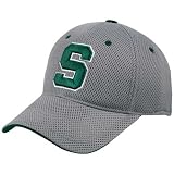 Top of the World Michigan State Spartans Grey Elite 1-Fit Hat
