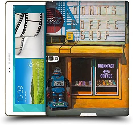 Official Eric Joyner Blue Zeroid Robo Shop Hard Back Case for Samsung Galaxy Tab S 10.5