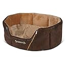 Scruffs Ranger Donut Pet Bed, Large, Chocolate