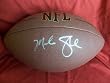Washington Redskins Head Coach Mike Shanahan Autographed NFL Wilson Composite Football, Denver Broncos, Proof Photo of Mike Signing for Us.
