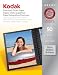 Kodak Glossy Premium Photo Paper, 8.5 x 11 Inches, 50 Sheets per Pack (8360513)