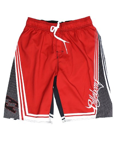 Billabong Herren Badeshort Cross Over Baggy, red, M, J1BA03BIS2