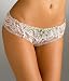  : Boudoir Leavers Lace with Silk Thong Panty