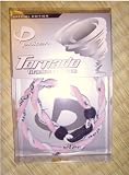 Phiten Tornado Titanium Necklace Pink White 18''