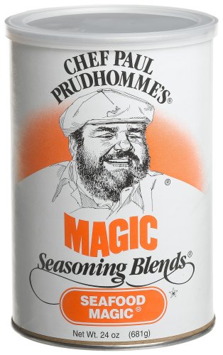 Chef Paul Seafood Magic Seasoning, 24-Ounce Canisters (Pack of 2) by Chef Paul