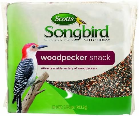 Songbird Selections 1022825 Woodpecker Snack Wild Bird Food Bag, 2-Pound