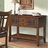 Eureka Server in Distressed Dark Pecan