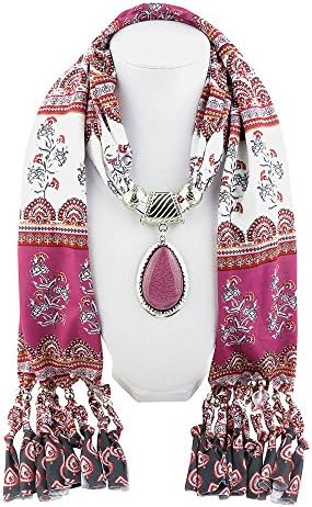 Women's Fashion Long Shawl Buedvo Tassel Rhinestone Jewelry Winter Warm Scarf