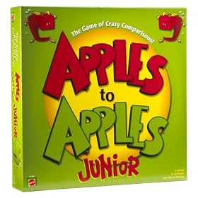 Apples to Apples Junior - The Game of Crazy Comparisons! by Mattel