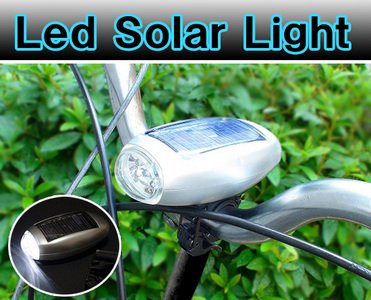 自転車用LEDソ－ラ－ライト