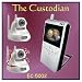 The Custodian; Multi-camera Pan and Tilt Monitor with 2.5 LCD and Free Rechargeable Power Pack Valued At $24.95