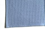 Dunroven House K110-LB Waffle Weave Dish Cloth in Light Blue- Pack of 6