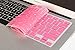 Mosiso Protective Keyboard Cover Skin for MacBook Air 11 Inch (Models: A1370 and A1465), Pink